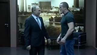 Атаман Камшилов В.В. и СКВРЗ поздравили полковника КВ Дениса Лебедева с победой