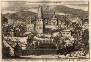 29 марта 1671 года во время крестьянской войны под предводительством С.Т.Разина регулярная армия тщательно готовилась к взятию последнего оплота восставших — Астрахани