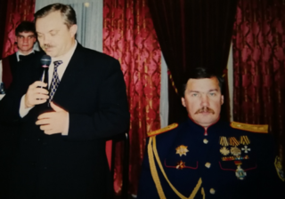 Атаман Камшилов В.В. и казаки СКВРиЗ поздравляют нашего близкого патриота России, губернатора Белгородской области Савченко Евгения Степановича с днём рождения