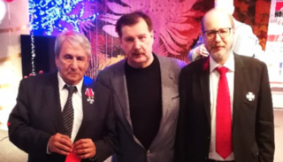 Атаман Камшилов В.В. и казаки СКВРиЗ поздравляют главного редактора Мира Новостей Кружилина Н.А. и редакцию с юбилеем