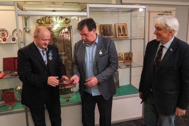 Валерий Камшилов награжден медалью в честь 20-летия содружества с ООН